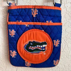 Florida Gators Bagamore Collection Tote Shoulder Bag Blue Orange Quilt